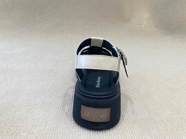 Black White Designer Platform Sandals US 5- US 10 Flat Platform Sandals