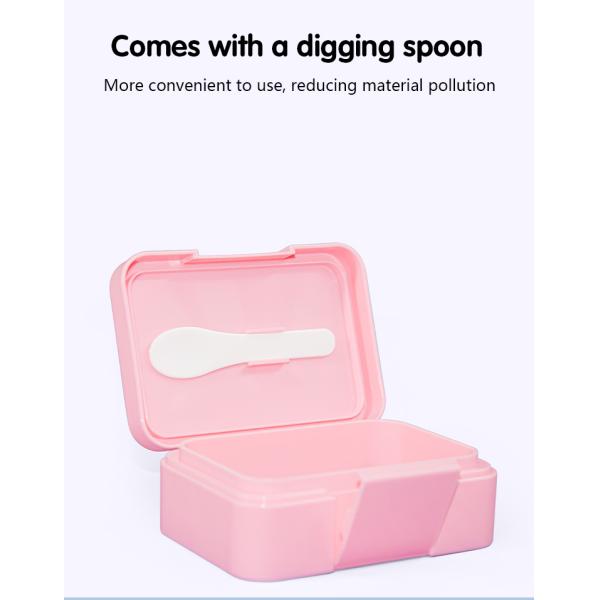 100г Розовый цвет Квадратная форма Ароматная крема Коробка Косметическая емкость Уход за кожей Упаковка UKDS12