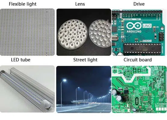3 LED lighting SMT mounted machine manufacturer with 45000CPH