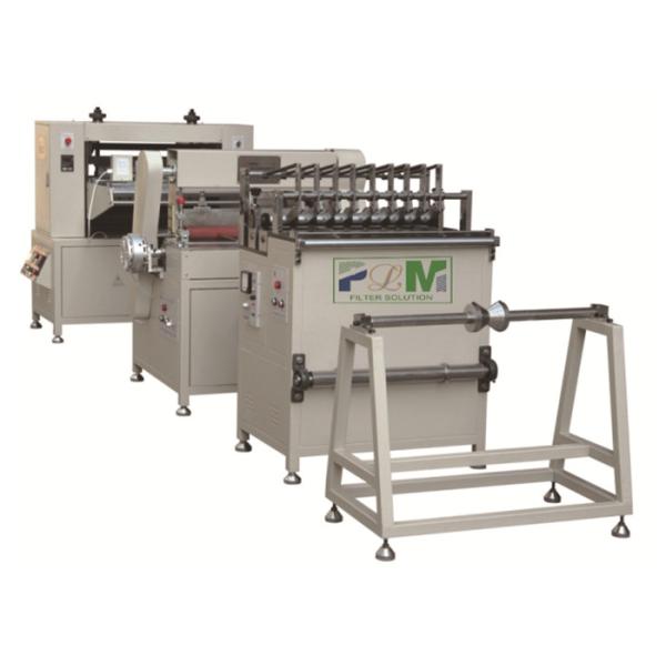 нож складчатости фильтровальной бумаги плиссируя машину полностью автоматическое 100pleats/min