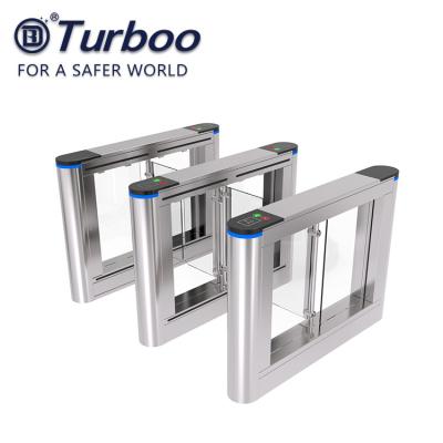 Ajustes biométricos da conveniência do controle de acesso do torniquete à altura da cintura da porta de velocidade rápida