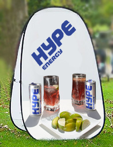 Vertical Trade Show Display Stands , Pop Out Promotional Display Stands