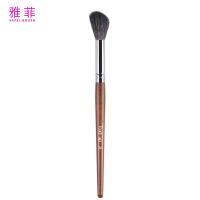 Touche 28 Blusher de mélange de nez ombre de contour pinceau Logo personnalisé Cheveux d'animal Ferrule de cuivre poignée en bois de qualité supérieure OEM ODM usine