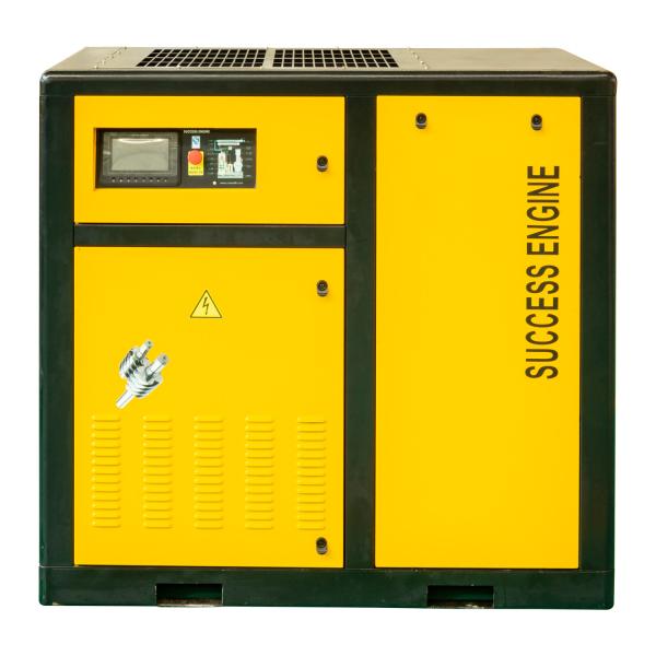 Air Cooling 22KW 30HP Lubricated Stationary  VFD Air Compressor