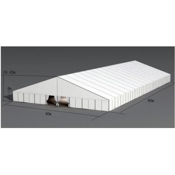 Шатры шатра свадьбы алюминиевого сплава огнеупорные модульные