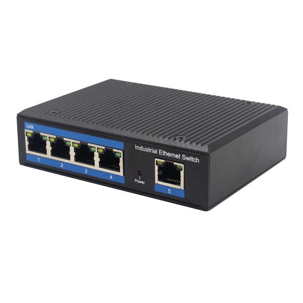 NUFIBER Industrial 10 100M 5 UTP Port Network Ethernet Switch 24V Unmanaged Industrial Switch