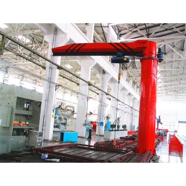 Electric Hoist 5 Ton Jib Crane Q235B , Light Duty JIB Crane Remote Control