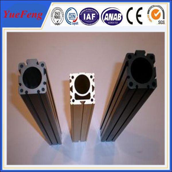 Aluminium alloy extrusion column design with powder coat finish in white(black)