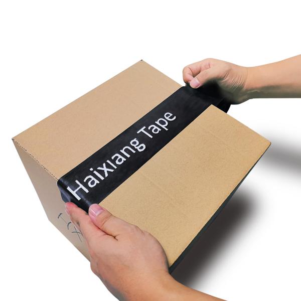 Non Writeable Self Adhesive Kraft Paper Tape For Carton Case Box Sealing