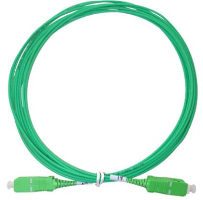OEM SC APC Optical Fiber Patch Cord Fireproof Multifunctional