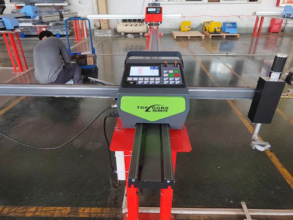 Portable Mini Gantry CNC Plasma Cutting Machine Precise P60 Torch HD Power 55A Ultra Optional OXY Flame Propane Acetylene Motor