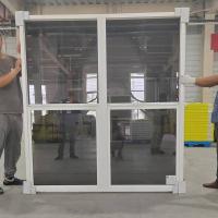Ventanas de vinilo de doble unidad de sola suspensión seguras para niños y ancianos