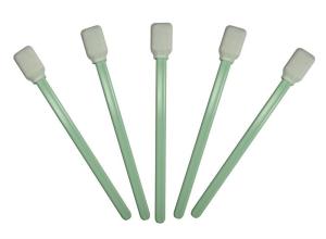 Large Rectangle Long Cleaning Swabs Polyester Tip For Cleaning Broad Surfaces