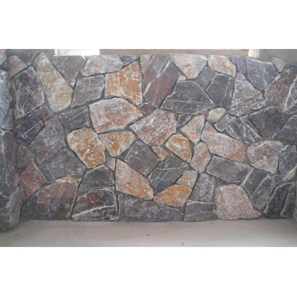 Random Wall Panels Outdoor Cultured Stone Limestone