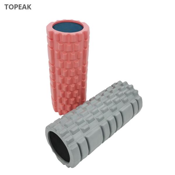 PVC EVA yoga roller 60cm athletic deep tissue massage roller For Back pain Stick
