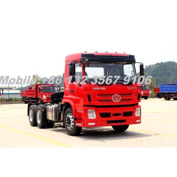 LHD/RHD Cummins 340HP Heavy Duty 6x4 tractor truck for Chile