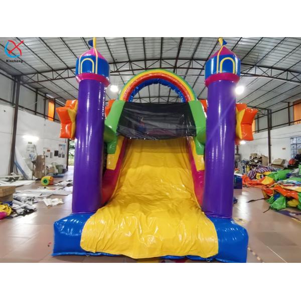 Manufacturer Inflatable Bouncy House With Slide New Design Unicorn Inflatable Combo