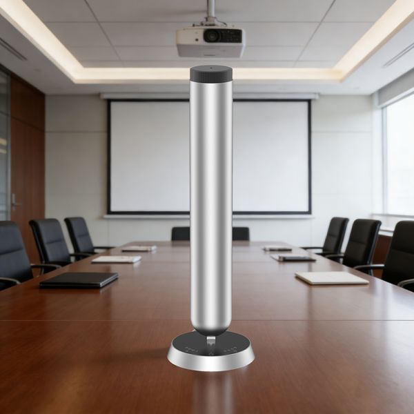Cylindrical USB Office Aroma Diffuser With 300cbm Coverage 6W Power