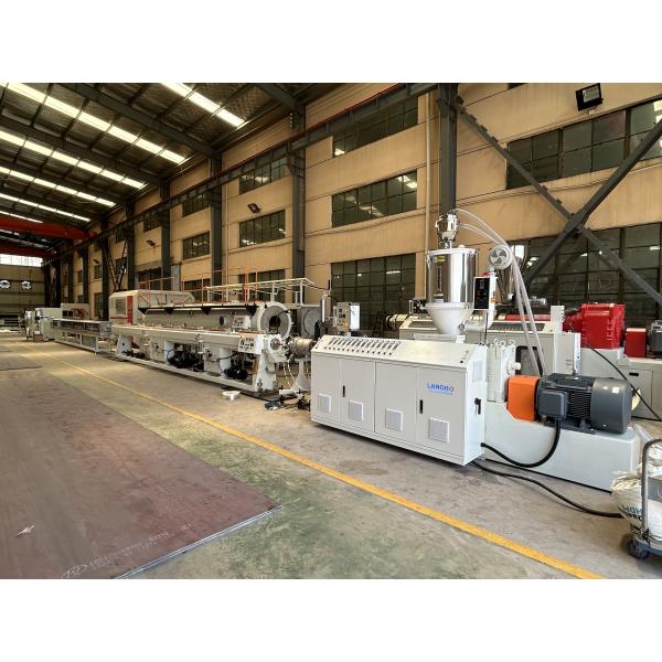 75-450mm High Production Capacity PE Pipe Extrusion Line with Planetary Cutter for Sewage Water
