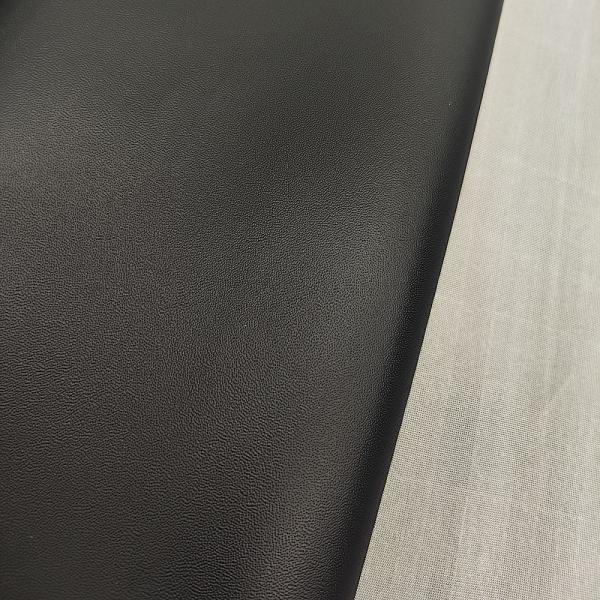 Bi Stretch PVC кожа для автомобильных сидений покрытия устойчивый черный цвет