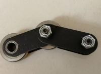 Pièces de machine de thermofixage Chaînes de tendeur à maillons en acier et aluminium