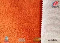 Material ligado de Mricrofiber Velboa TC da tela de estofamento de veludo do sofá do vintage