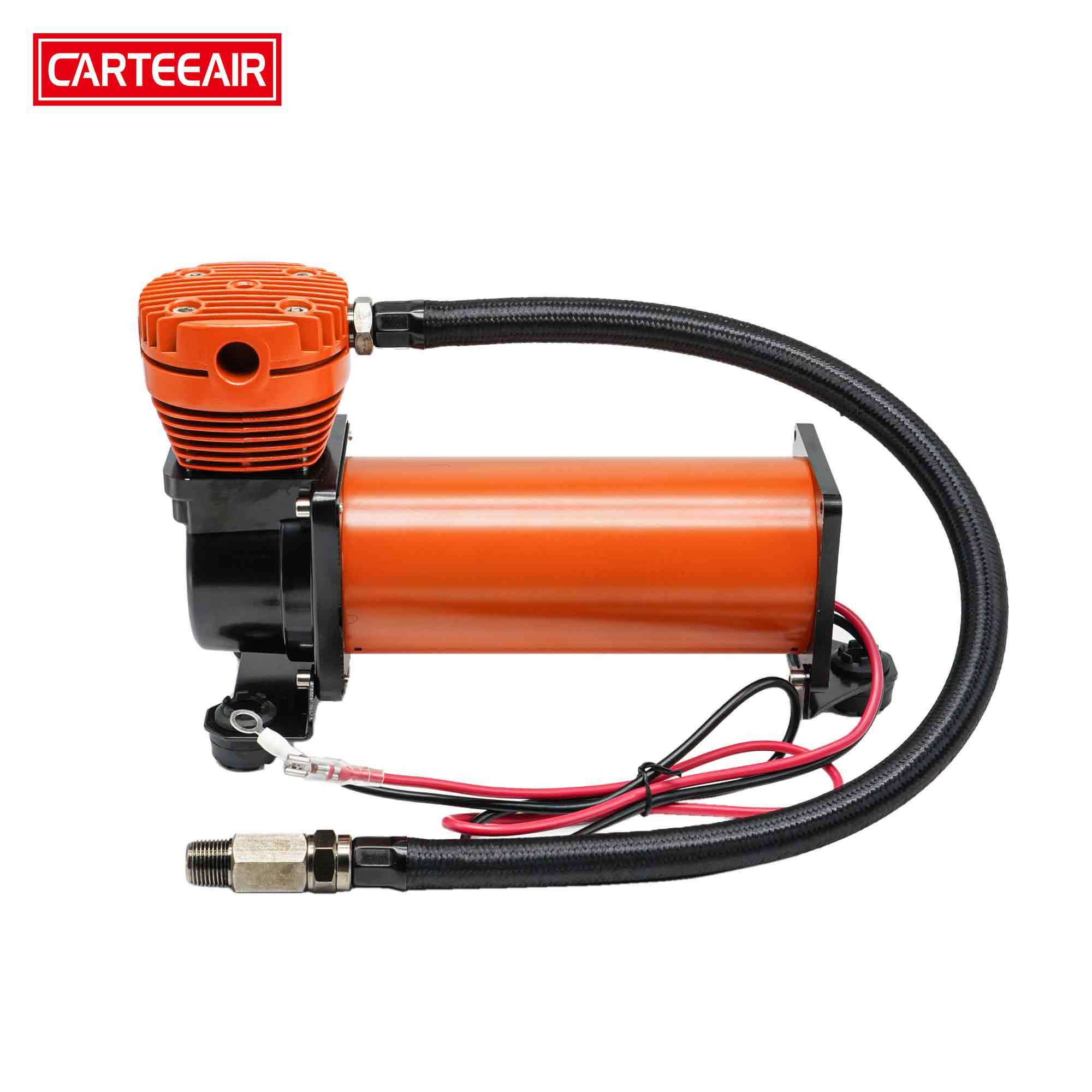 SQ495 12V DC Air Suspension Compressor Air Ride Pump with 200 PSI Max 100% Duty Cycle