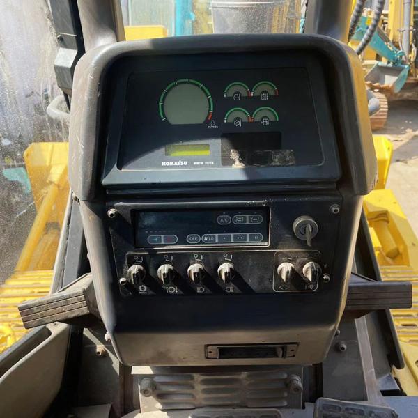 Japanese Original D65EX Used Komatsu Bulldozer 153kw Rated Power High Efficiency