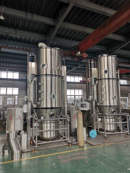 160-240 Kg/Time Fluid Bed Industrial Dryer Machine , Powder Coating Equipment