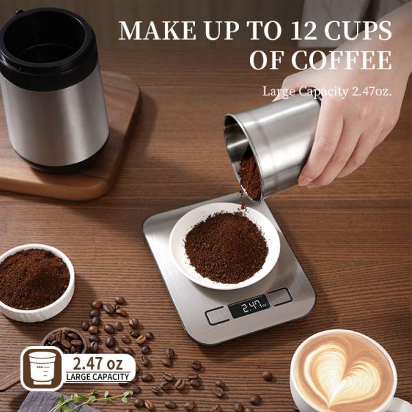 Multi Function Nuts Herb Spice Grinder Machine 2 Removable Cups Electric Drip Coffee Maker