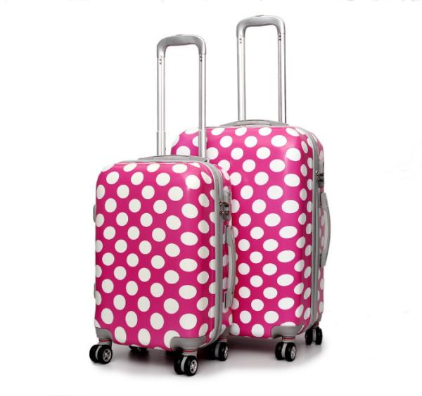 Baigou ABS+PC travel trolley cases factory price