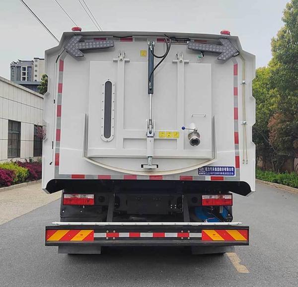 Pure Electric Road Sweeping Vacuum Automatic Dumping Floor Sweeper Truck for Road Floor Maintenance