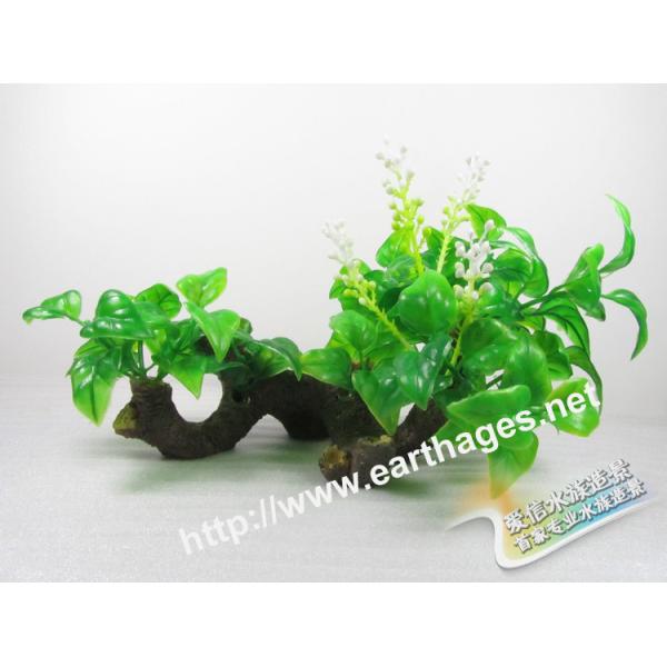 Simulation grasses,aquarium sight, no- influence plastics grasses,green Y909