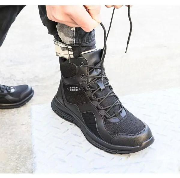 Outdoor men non-slip wear-resistant short boots training desert boots tactical boots
