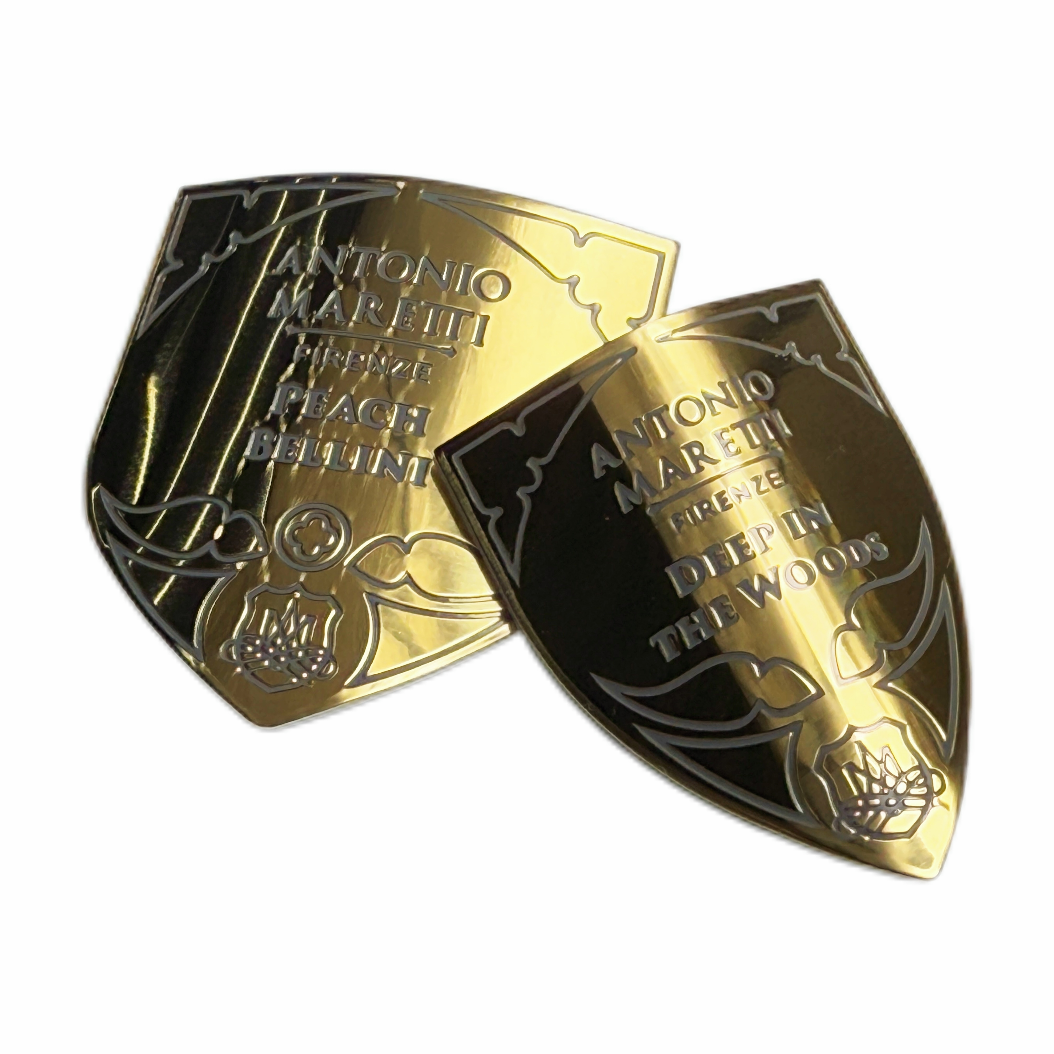 The Label Of The Light Luxury High-end Custom Perfume Features Embossed Pattern Design