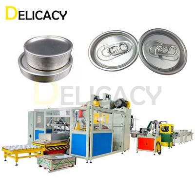 Automatic Aluminum Easy Open End Lid Making Machine For Beverage Cans