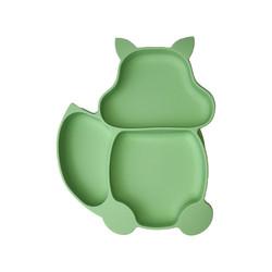 Squirrel Shape Suction Cup Plates And Bowls Silicone 6 Pcs OEM Food Grade