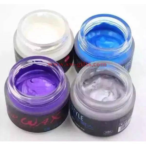 Hair Pomades Fashion Hair Coloring Strong Styling Hair Wax Disposable Hair Dye Mud Easy To Wash Plants Component