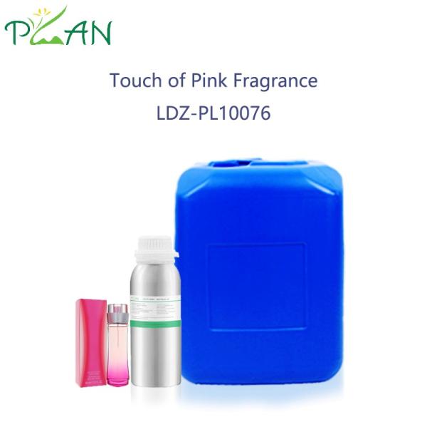 COA Light Yellow Touch Of Pink Essence Oil  For Perfume Making 