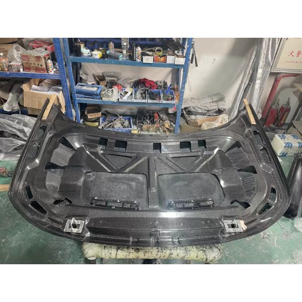 land rover Carbon Black Range Rover Sport SVR Cover Carbon Fiber Hole Hood Engine Cover