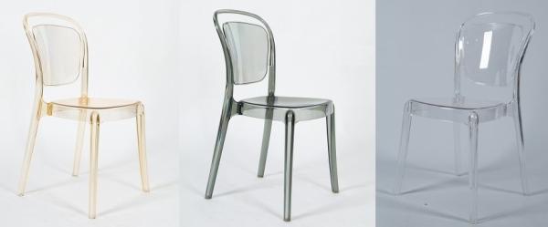 Hot sales Stackable Crystal Acrylic Wedding Event  Dining Restaurant Chair