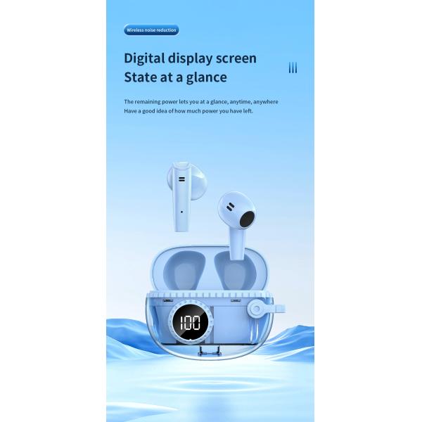 TWS 5.3 Беспроводные наушники Внутриушные наушники с сильным басом