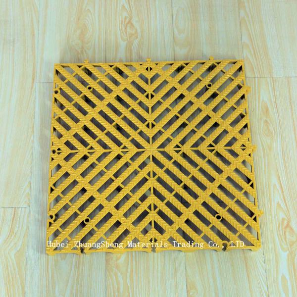 3.9mm Plastic Permeable Floor / Car Wash Grille Floor / Bathroom Plastic Floor