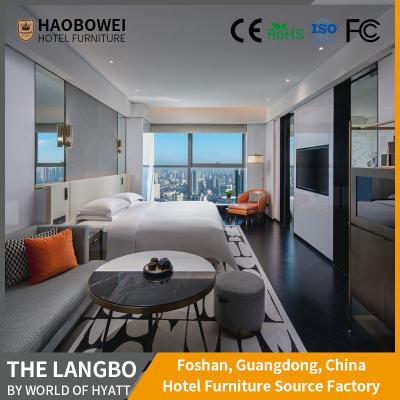 Hotel's Aesthetics With Modern Double Bedroom Furniture Set From Foshan