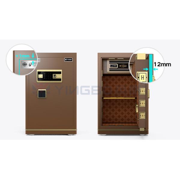 Smart Fingerprint Lock Safe Box For Office Security 39kg YB/N7-70