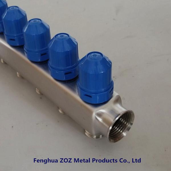 Manifolds for Underfloor Heating System , Stainless Steel Manifold Flow Meter Valve