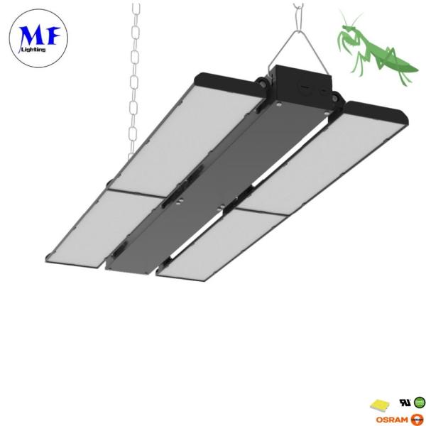 Instalação de iluminação industrial Lâmpada de baía alta linear Luz de baía alta IP66 Impermeável Área exterior Área interna 100W-400W Estação de gasolina