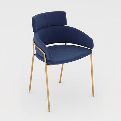 Instagram online celebrity Sofa chair dessert milk tea shop western food cafe negotiate table and chair sofa chair