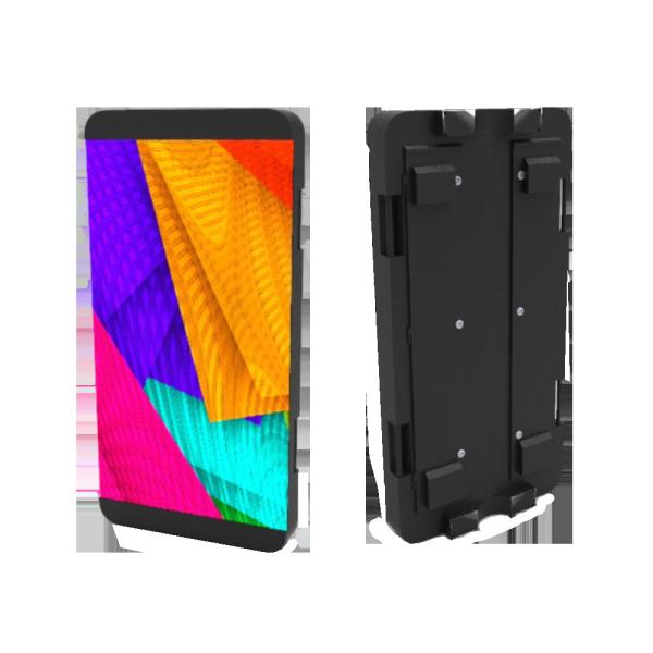 Vertical Outdoor Fixed LED Display Roadside Billboard With Smart Wifi 3G And 4G