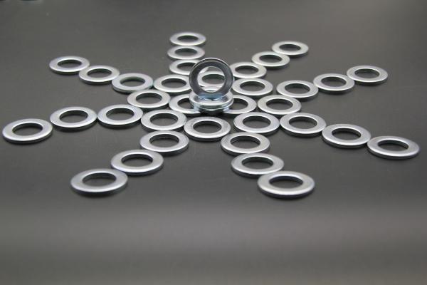 Heavy Duty Plain Galvanized Flat Washers Iso 7089 200HV Din125A M12 For Lighting
